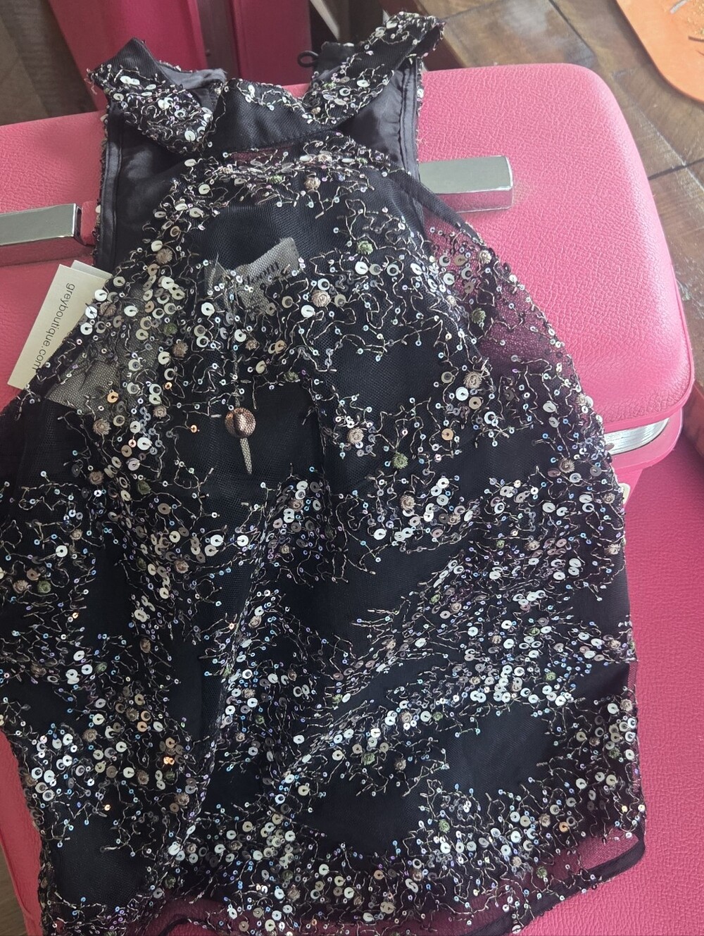 NWT Heartloom Dionne Top in Galaxy - Size XS ✨ Sequined & Embroidered